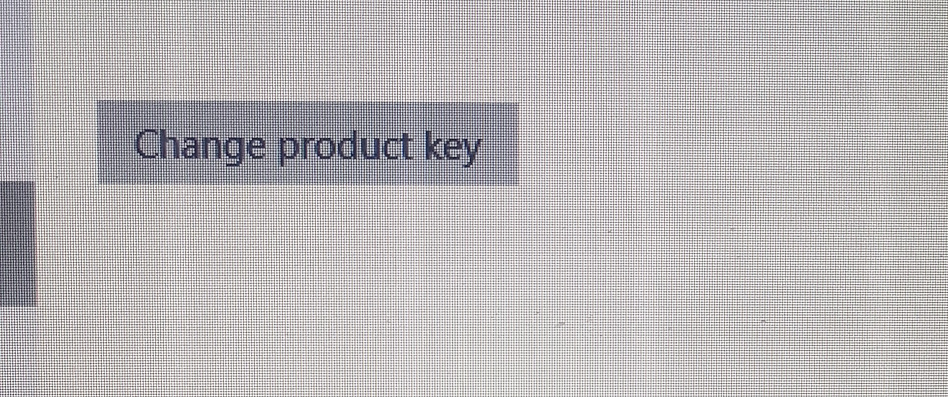 windows 10 change key