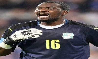 Ivory Coast goalkeeper Gbohouo suspended for 18 months by Fifa after using  banned substance