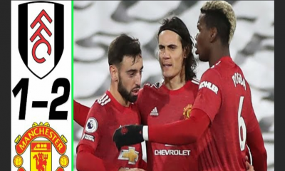 SPORTS VIDEO: Fulham vs Manchester United 1-2 Goal 20/1/2021 [New Sports Hightlight] » Naijacrawl